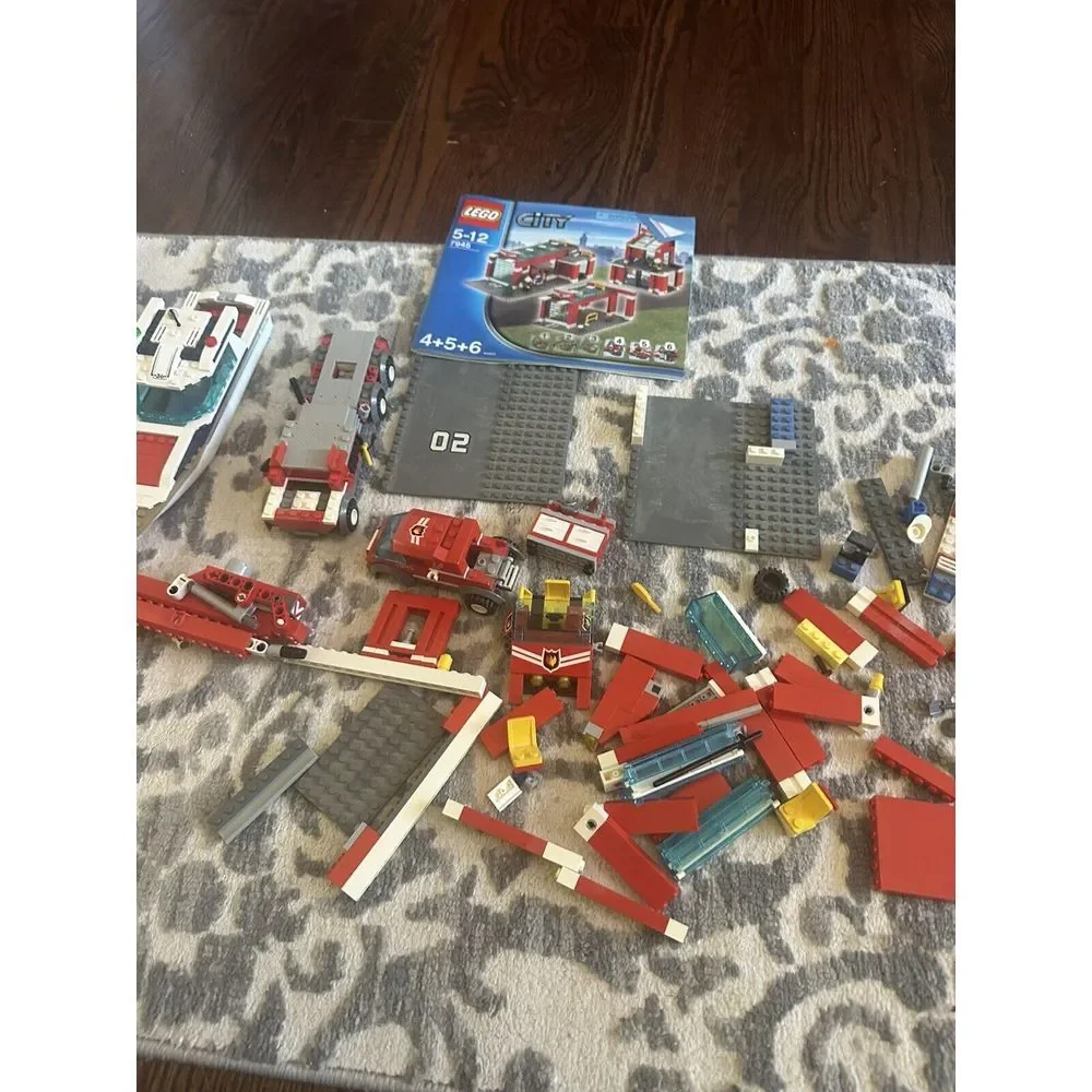 Lego City‎ Lot - Incomplete - Misc Y2K VTG All Pictured Included.